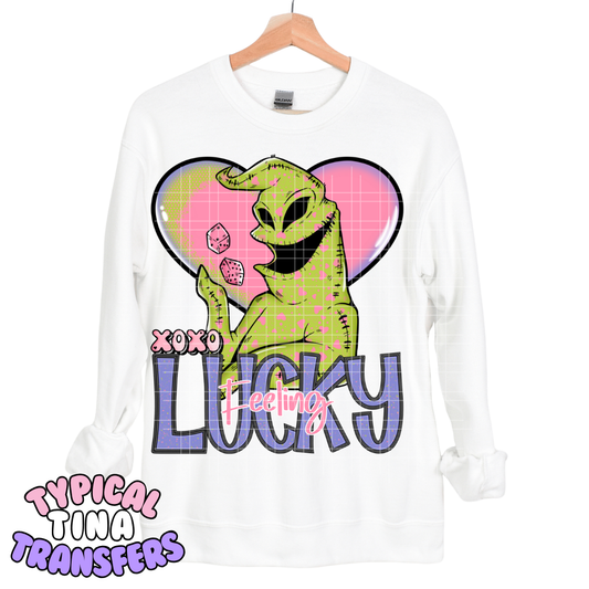 Lucky Feeling Oogi | DTF Transfers | POD