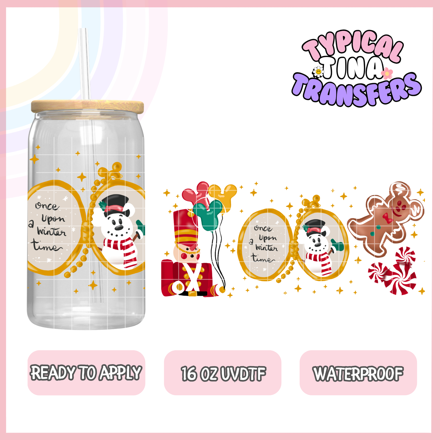 UVDTF #9199 | 16oz UVDTF Wrap | POD