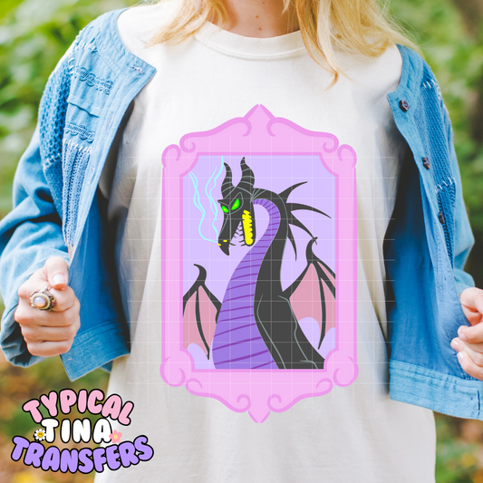 Dragon Frames | DTF Screen Print | POD - choose design