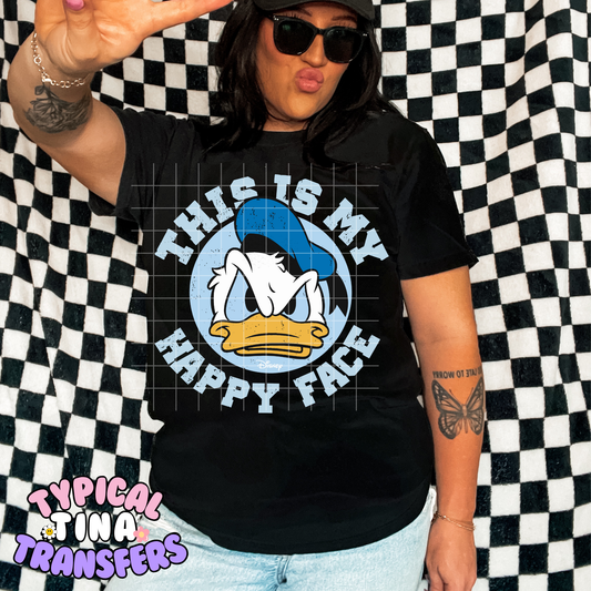 This is my happy face | DTF Transfer | POD