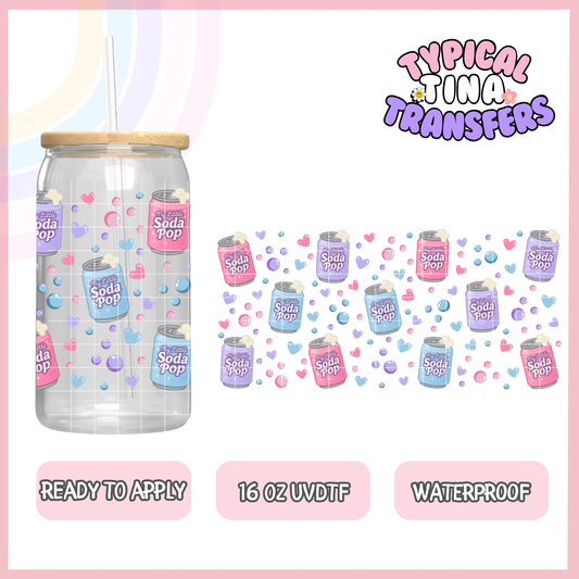 UVDTF #9233 | 16oz UVDTF Wrap | POD