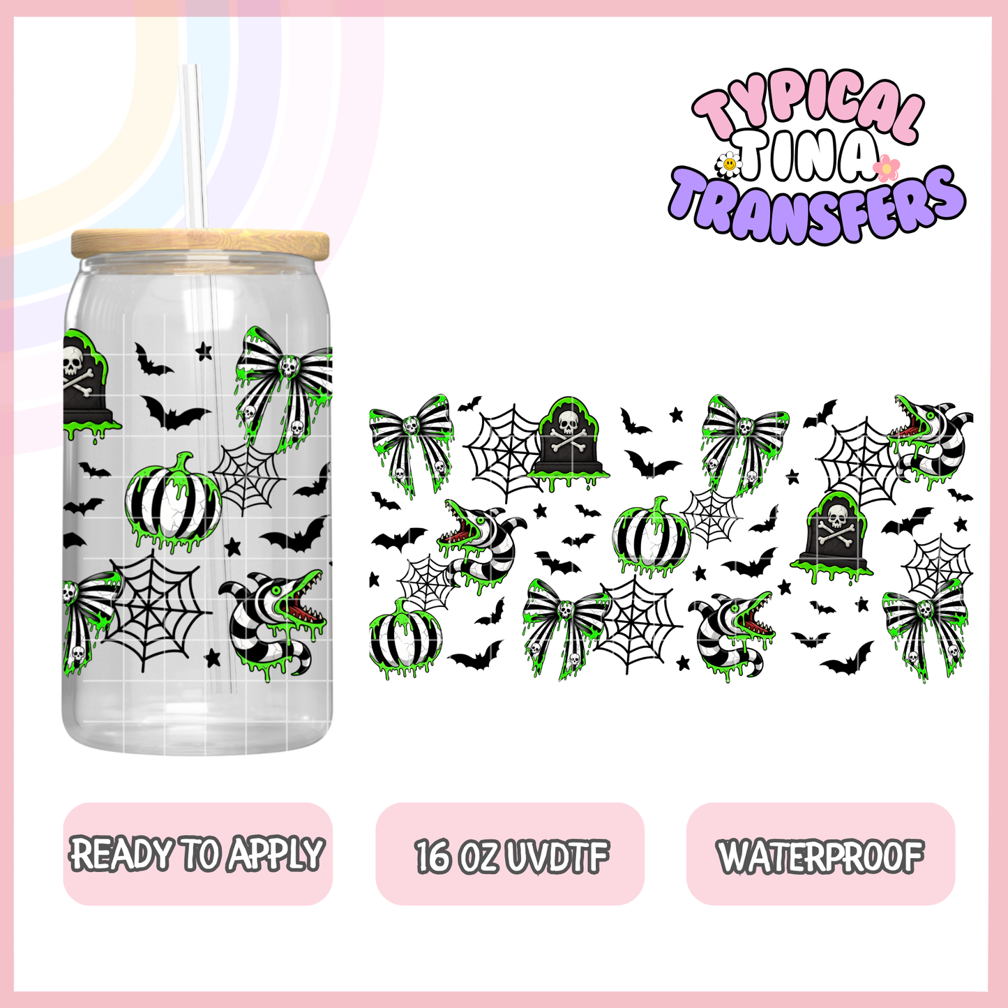 UVDTF #9235 | 16oz UVDTF Wrap | POD