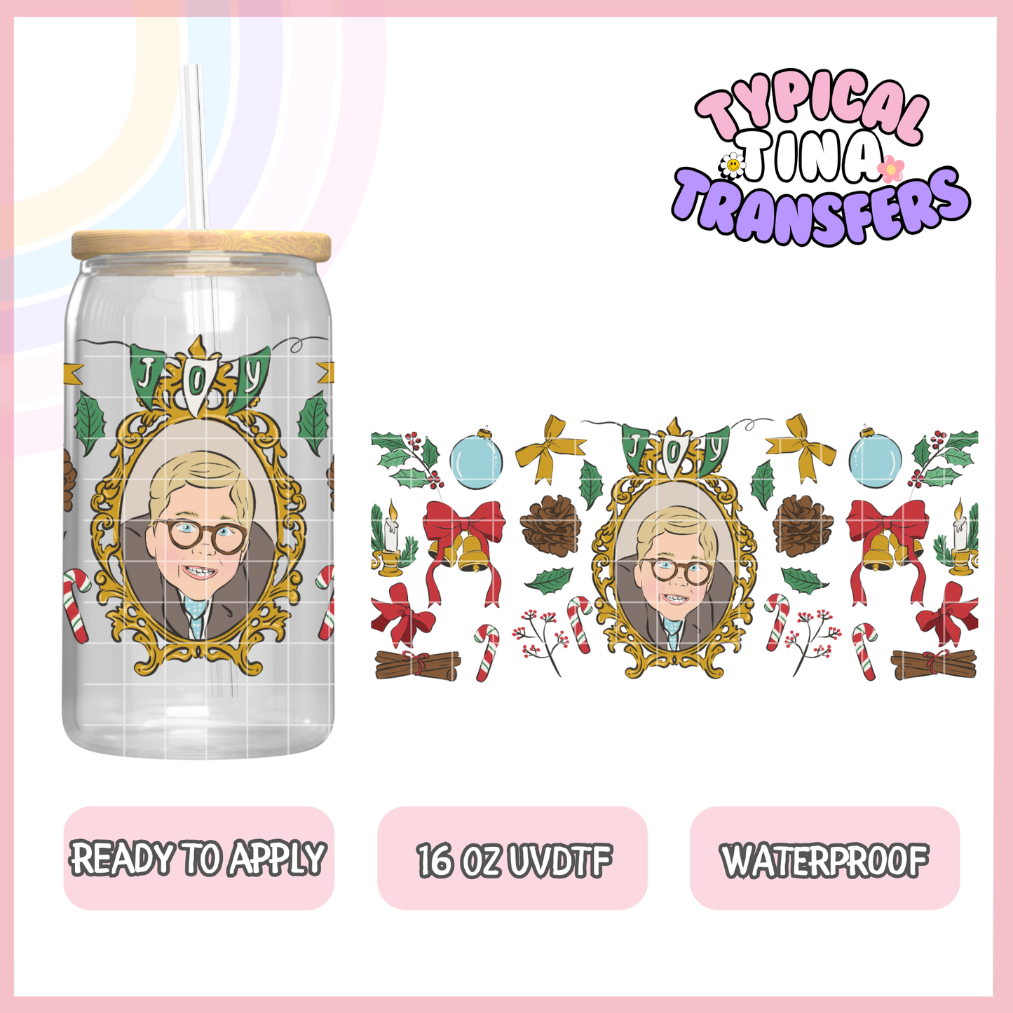 UVDTF #9266 | 16oz UVDTF Wrap | POD