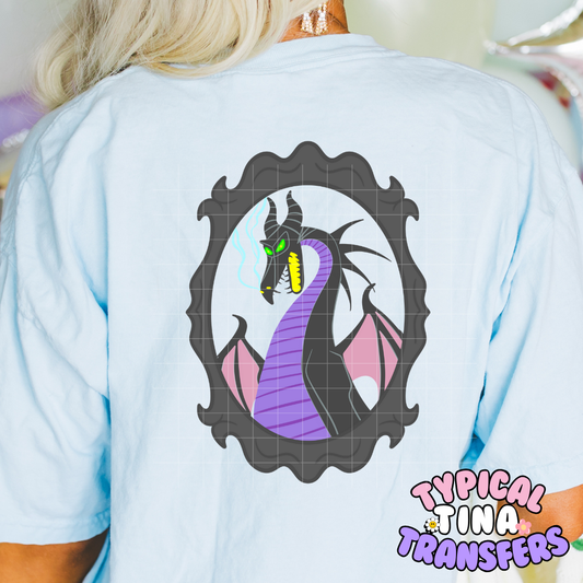 Dragon Frames | DTF Screen Print | POD - choose design