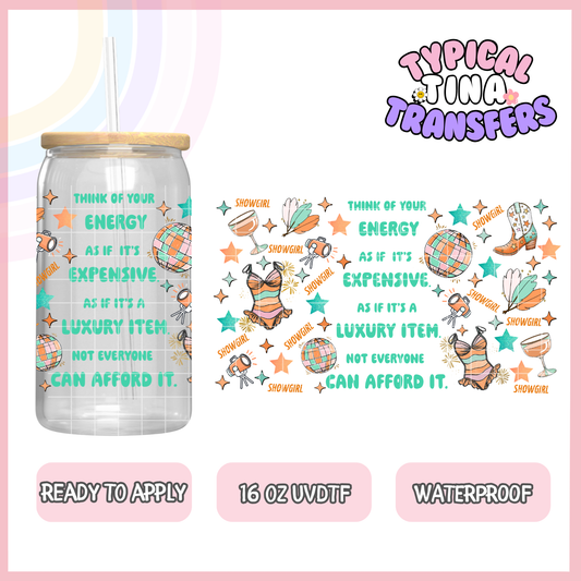 UVDTF #9393 | 16oz UVDTF Wrap | POD