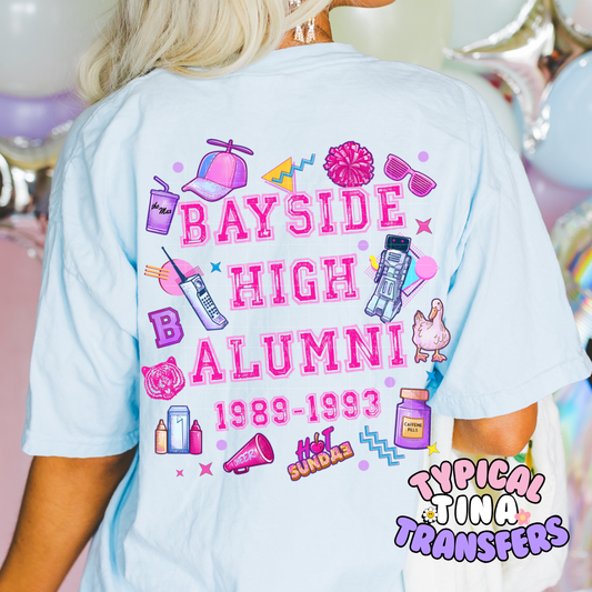 High School Bay | DTF Screen Print | POD