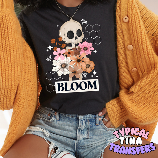 Bloom skelly | DTF Transfers | POD