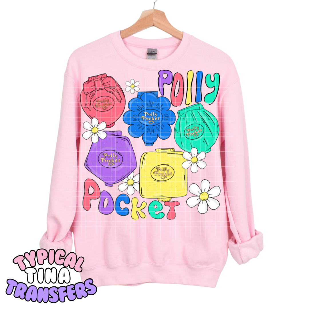 Polly Toy Pocket | DTF Transfers | POD