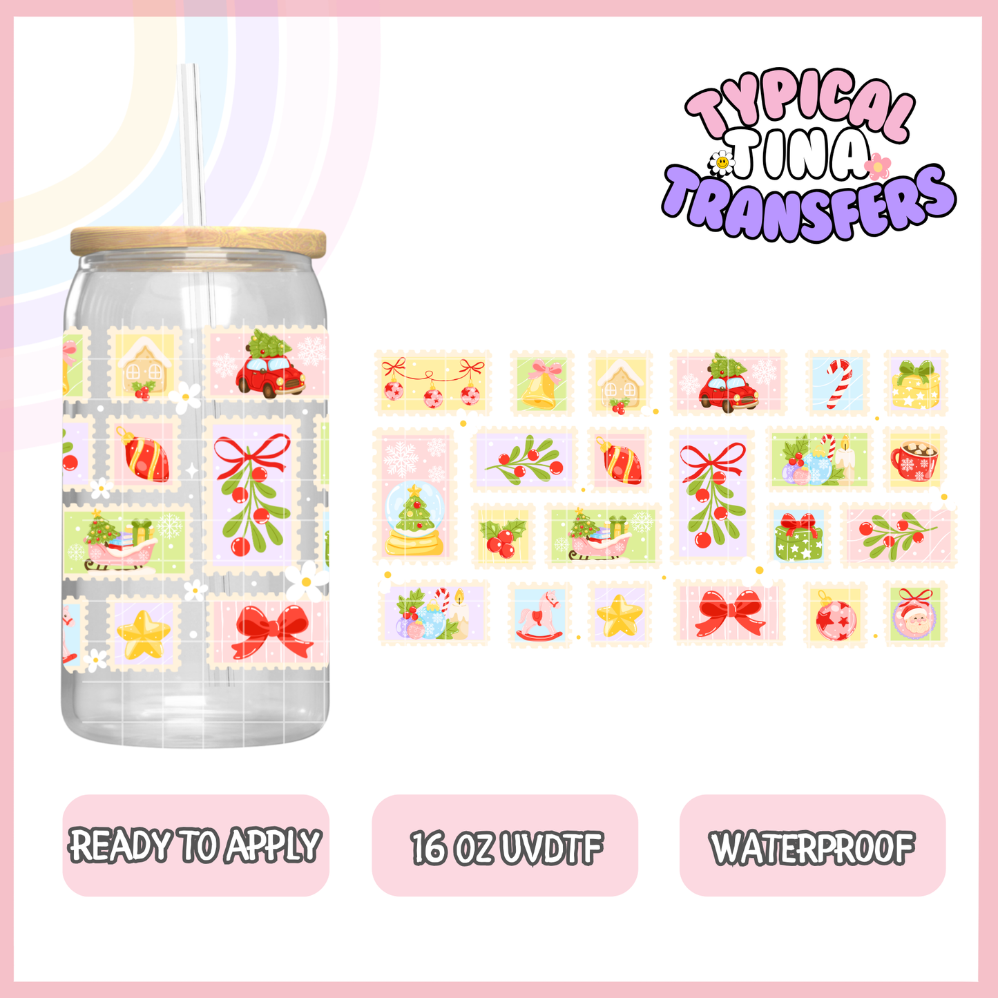 UVDTF #9429 | 16oz UVDTF Wrap | POD