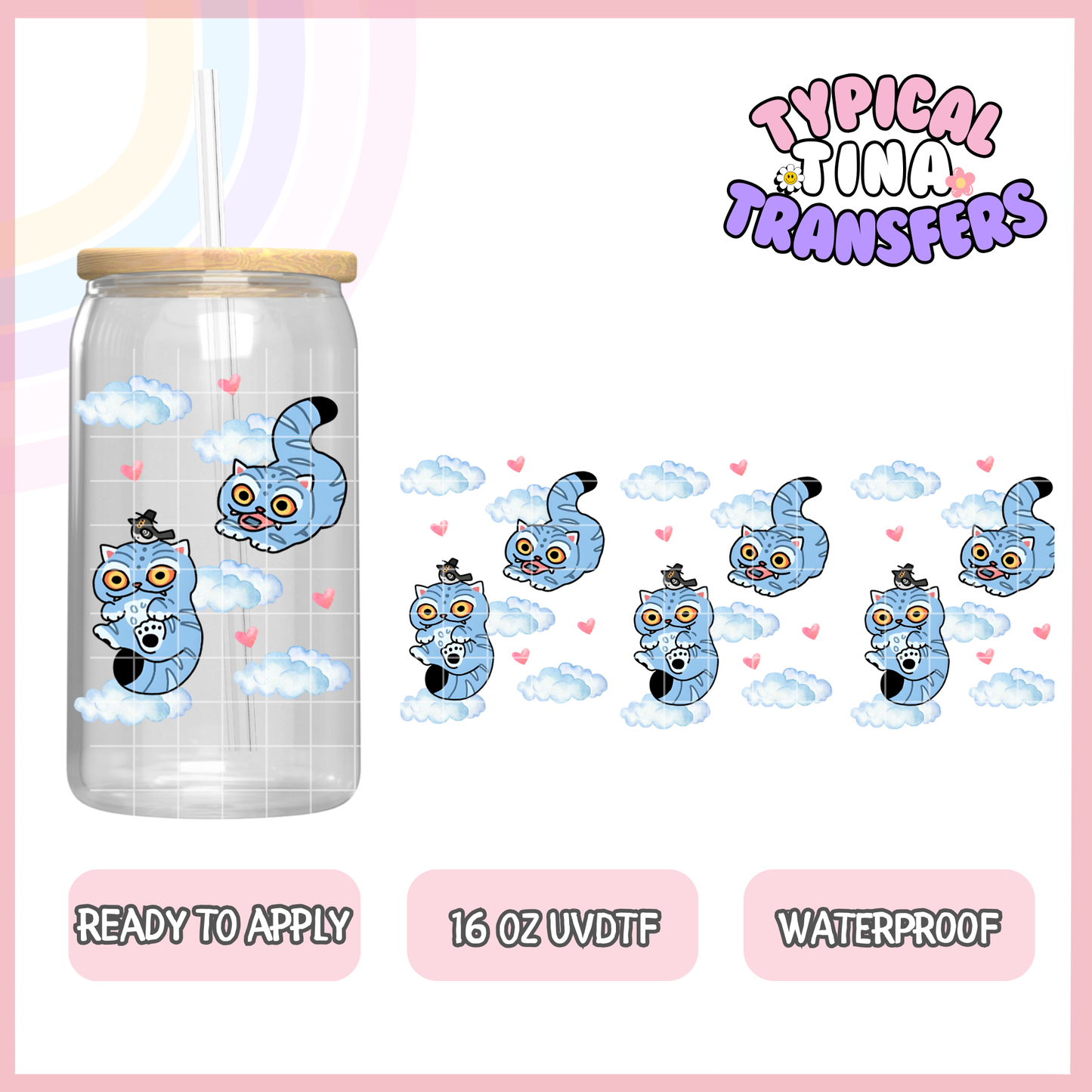 UVDTF #9432 | 16oz UVDTF Wrap | POD