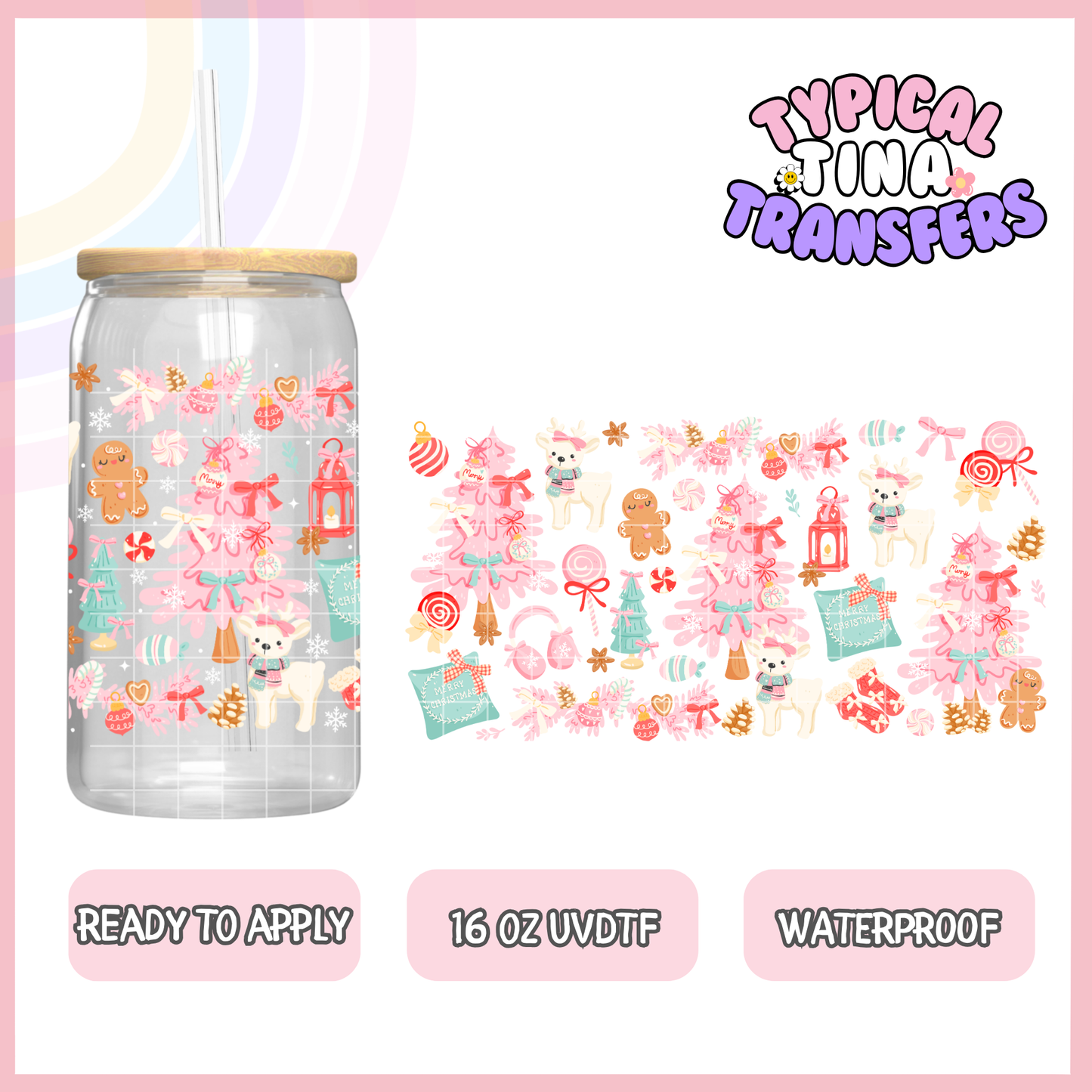 UVDTF #9434 | 16oz UVDTF Wrap | POD