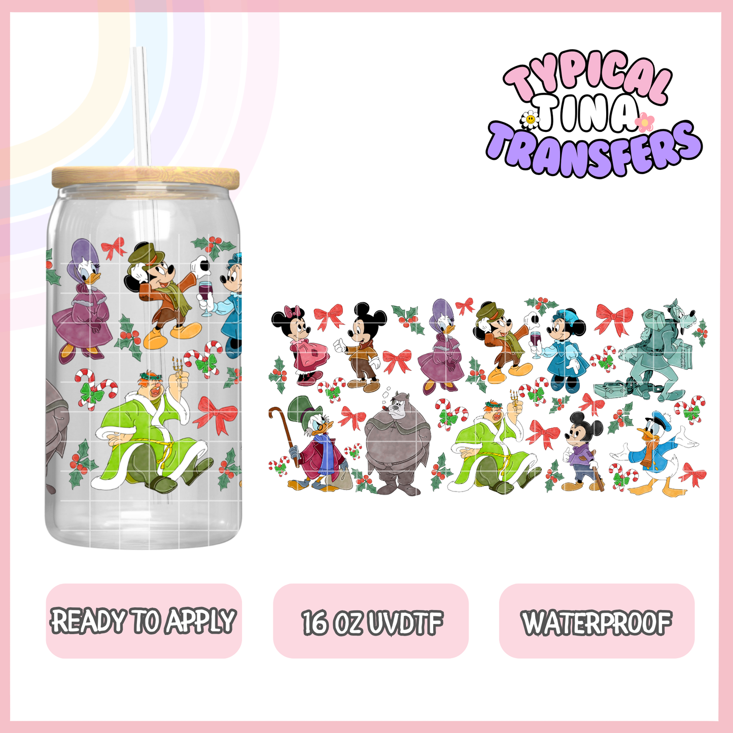 UVDTF #9440 | 16oz UVDTF Wrap | POD