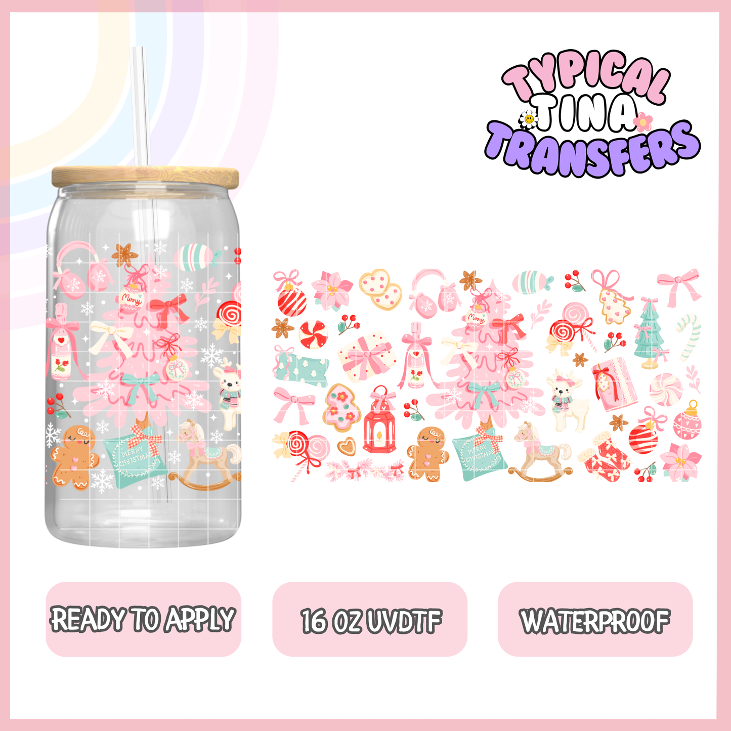 UVDTF #9441 | 16oz UVDTF Wrap | POD