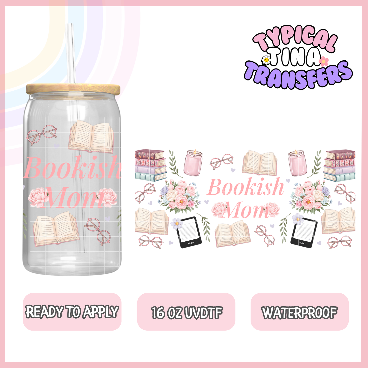 UVDTF #9444 | 16oz UVDTF Wrap | POD