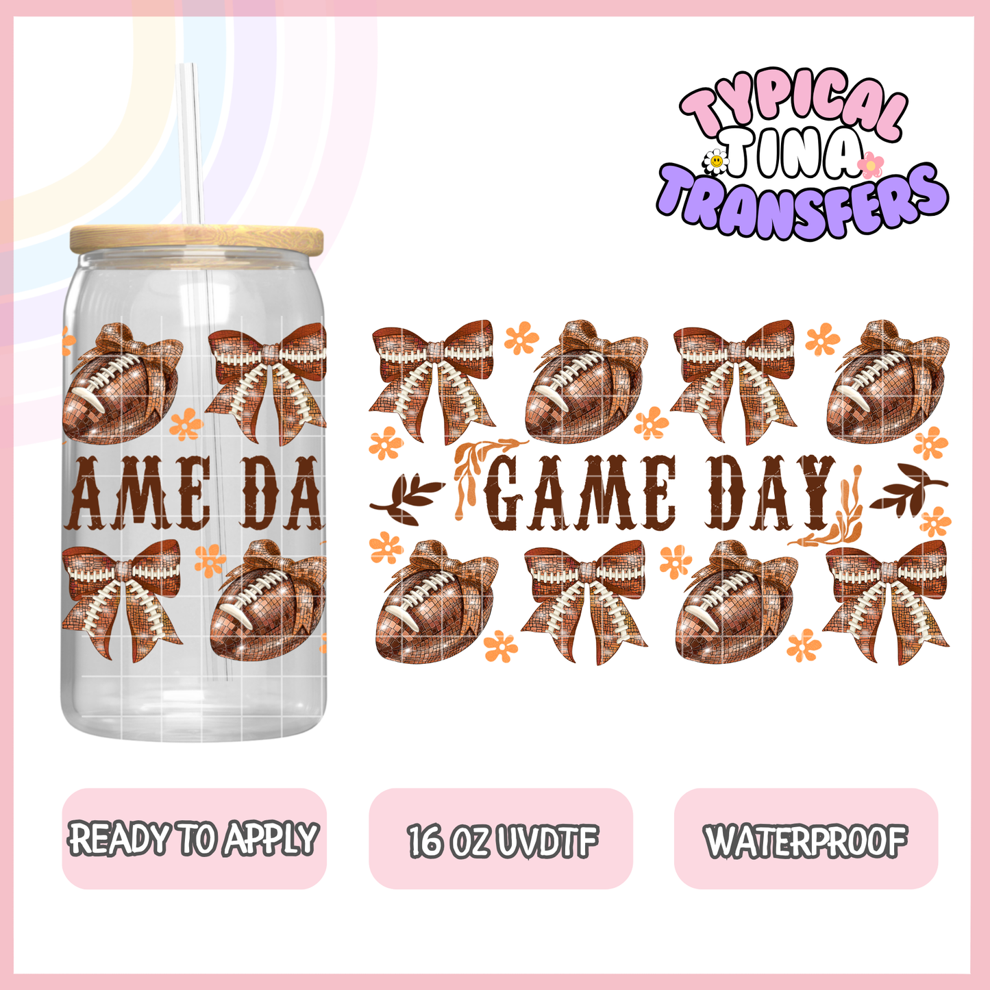 UVDTF #9450 | 16oz UVDTF Wrap | RTS