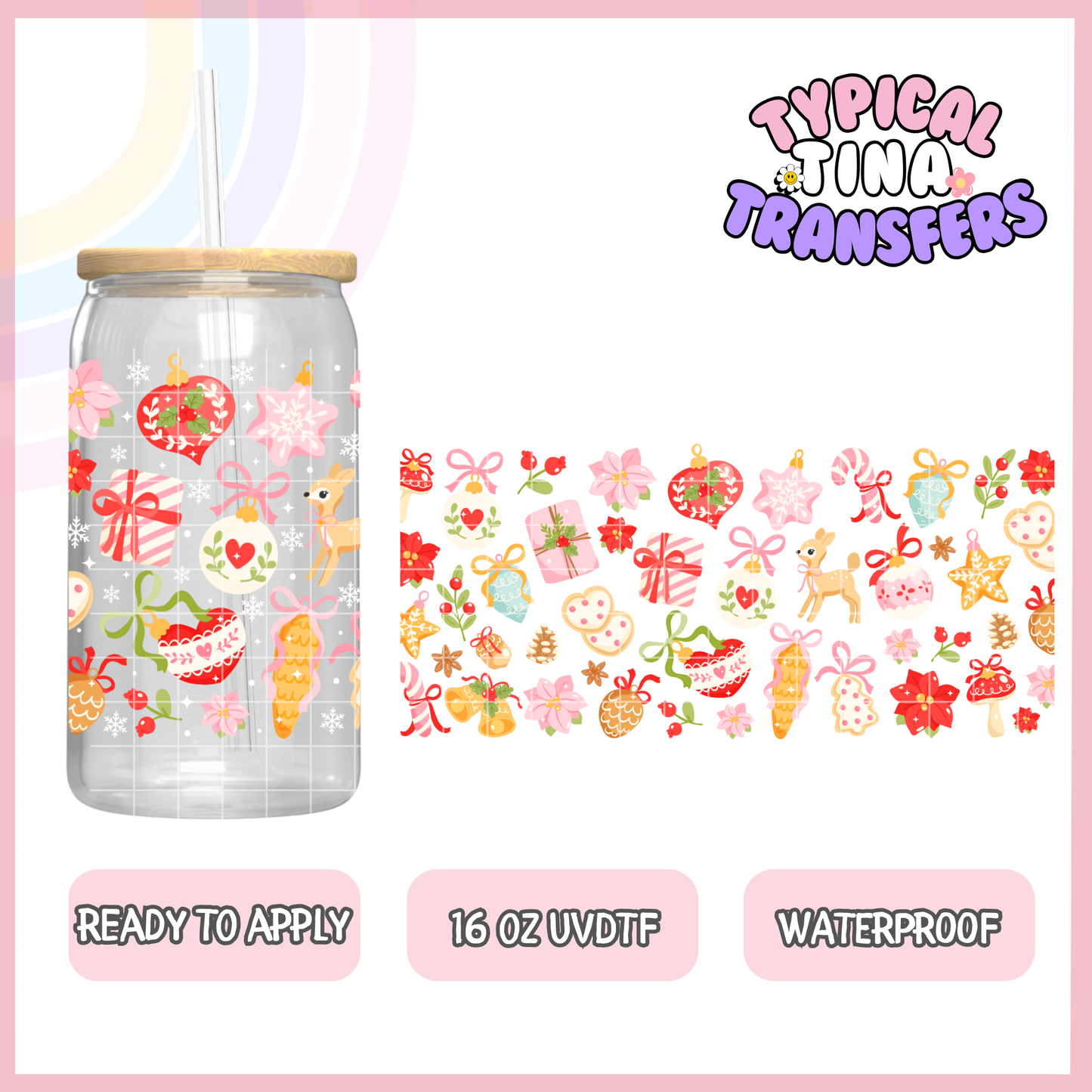UVDTF #9461 | 16oz UVDTF Wrap | POD