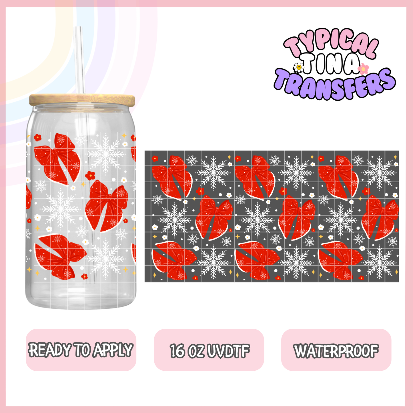 UVDTF #9466 | 16oz UVDTF Wrap | POD