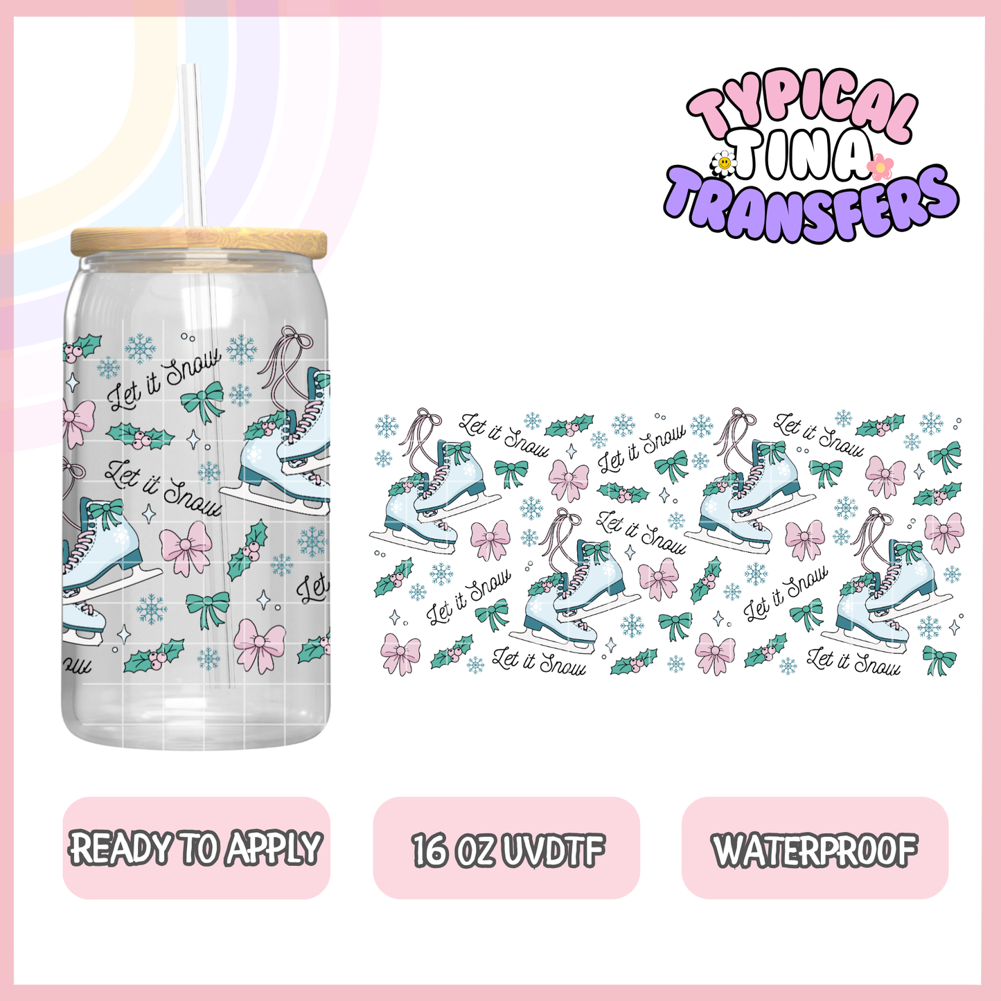 UVDTF #9497 | 16oz UVDTF Wrap | POD