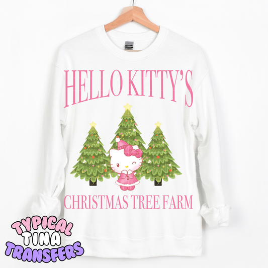 HK Christmas Tree Farm | DTF Transfer | POD