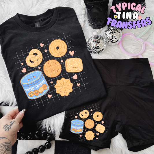 Butter Cookies |  DTF Transfer | POD