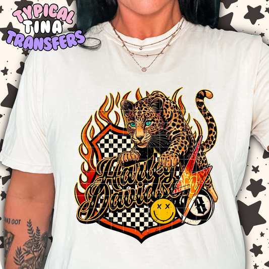 Leopard Harly D | DTF Transfer | POD