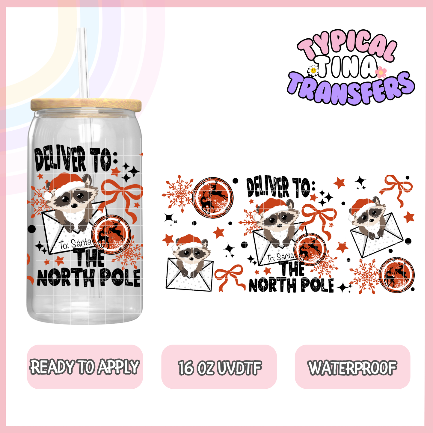 UVDTF #9502 | 16oz UVDTF Wrap | POD