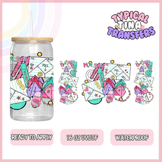 UVDTF #9966 | 16oz UVDTF Wrap | POD