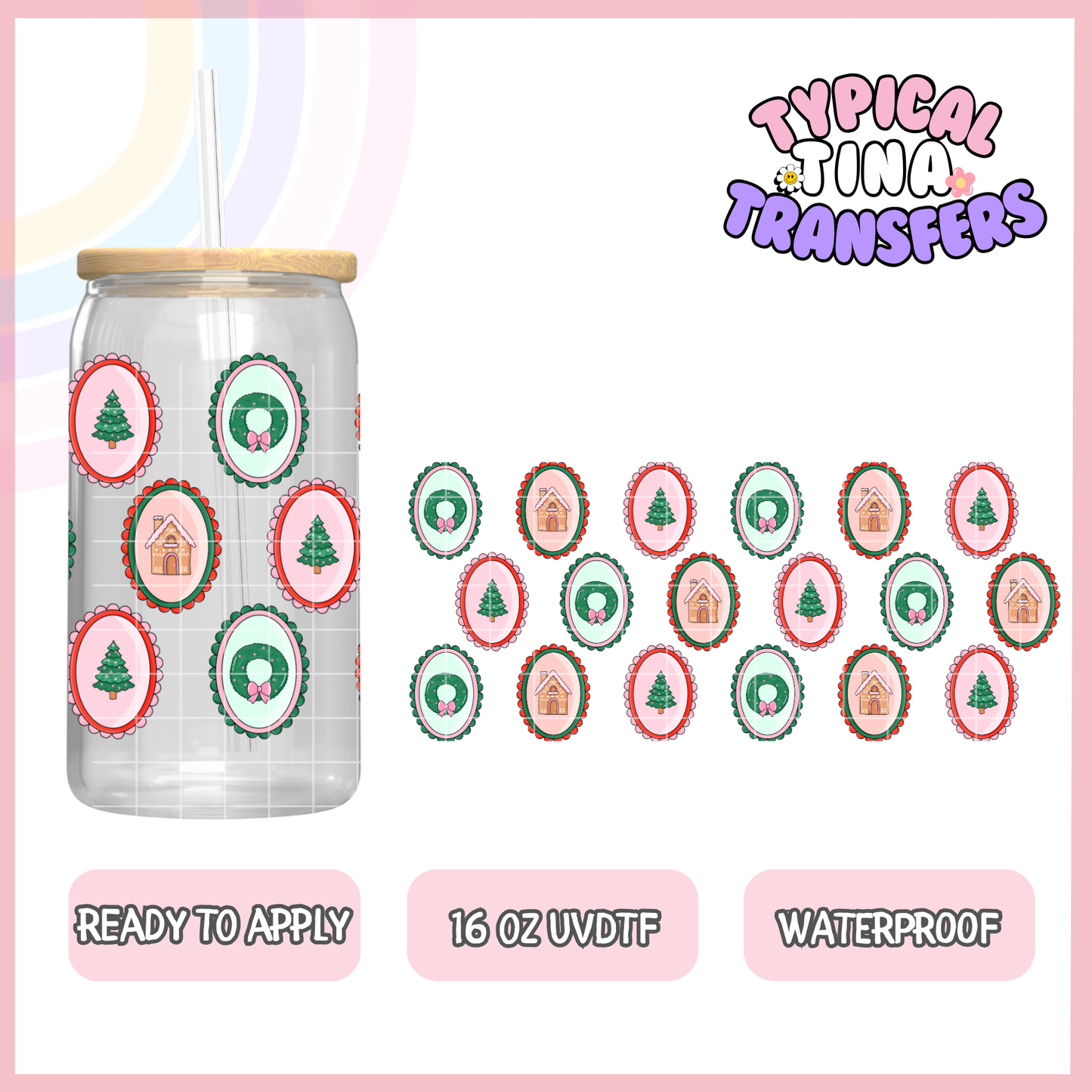 UVDTF #9580 | 16oz UVDTF Wrap | POD