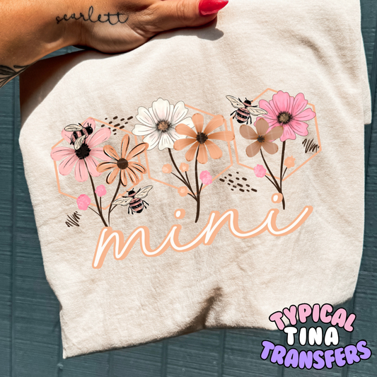 Spring florals mini | DTF Transfers | POD