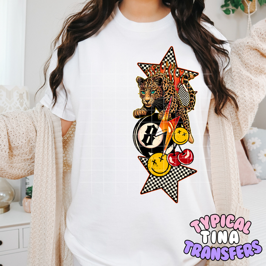 Leopard Harly D | DTF Transfer | POD