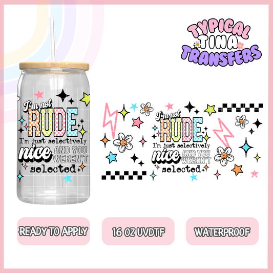 UVDTF #9643 | 16oz UVDTF Wrap | POD