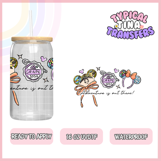 UVDTF #9670 | 16oz UVDTF Wrap | POD