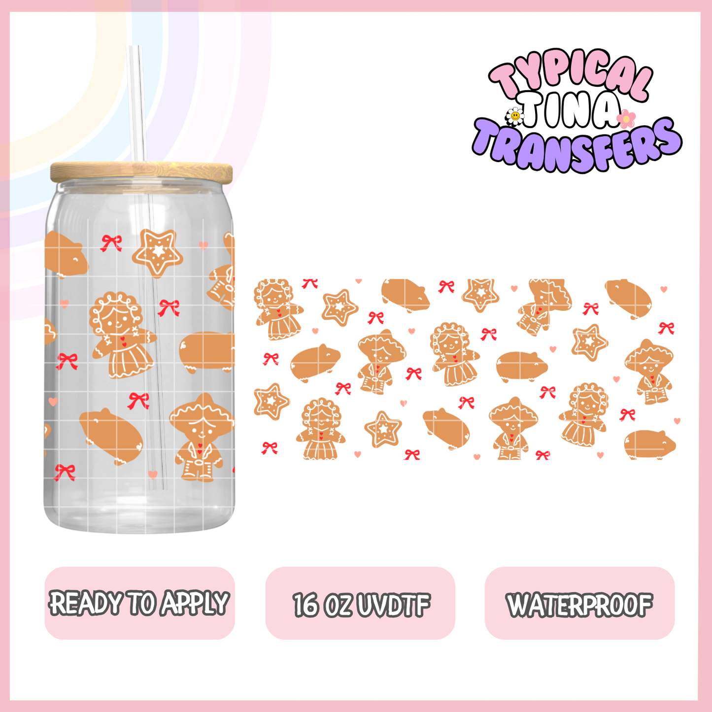 UVDTF #9764 | 16oz UVDTF Wrap | POD