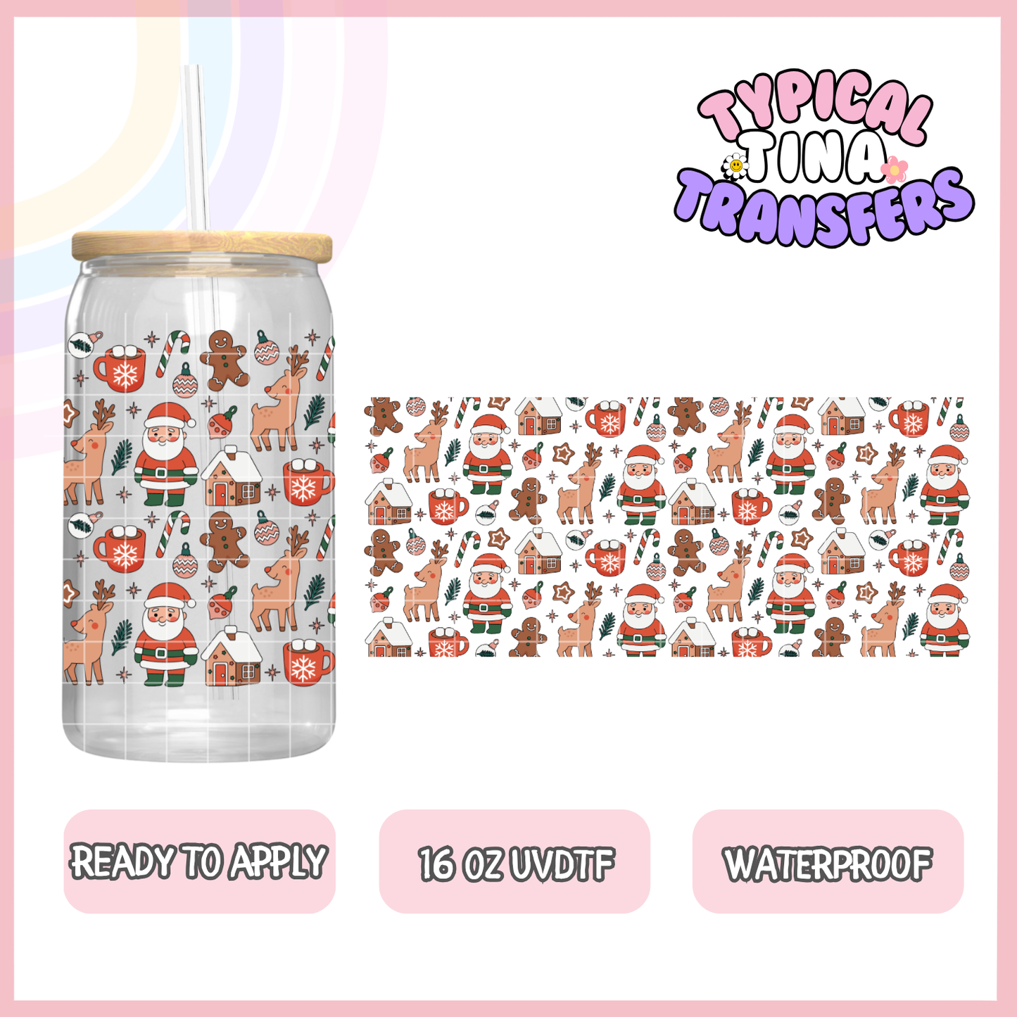 UVDTF #9765 | 16oz UVDTF Wrap | POD