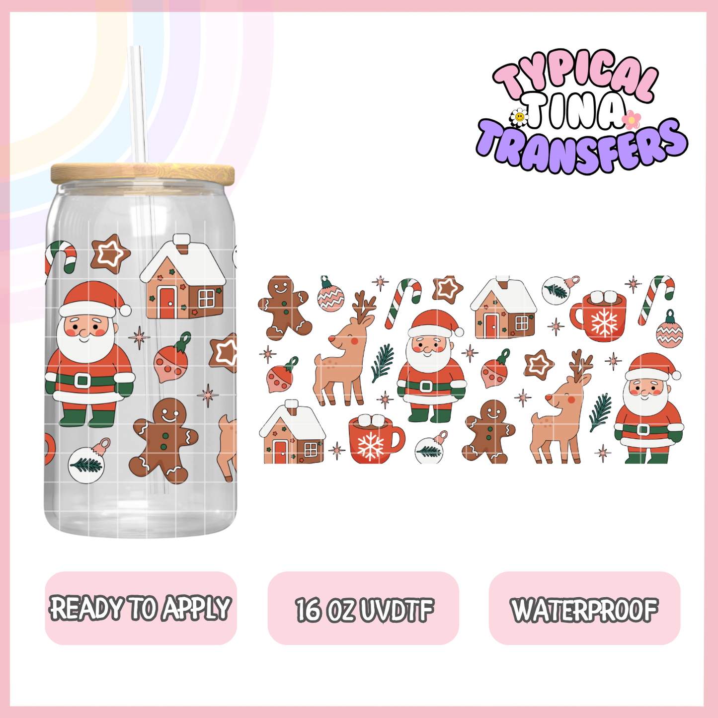 UVDTF #9766 | 16oz UVDTF Wrap | POD