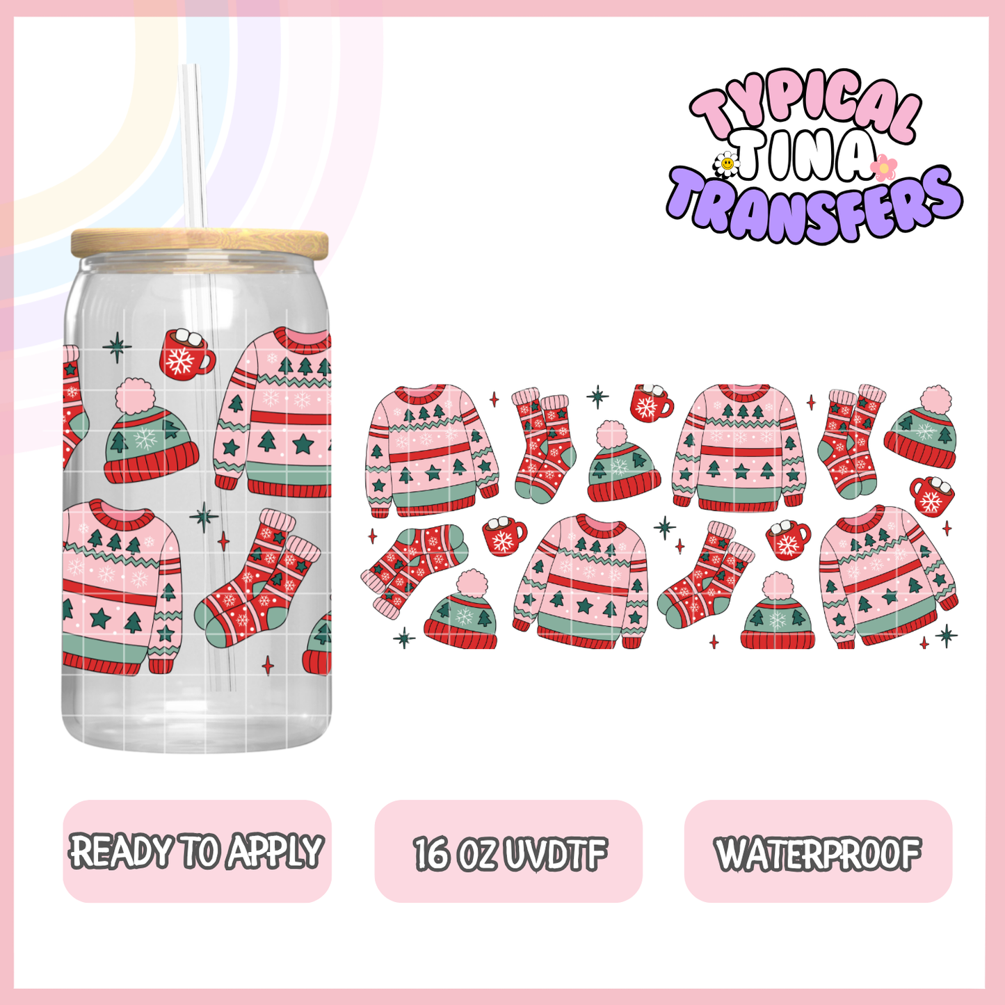 UVDTF #9767 | 16oz UVDTF Wrap | POD