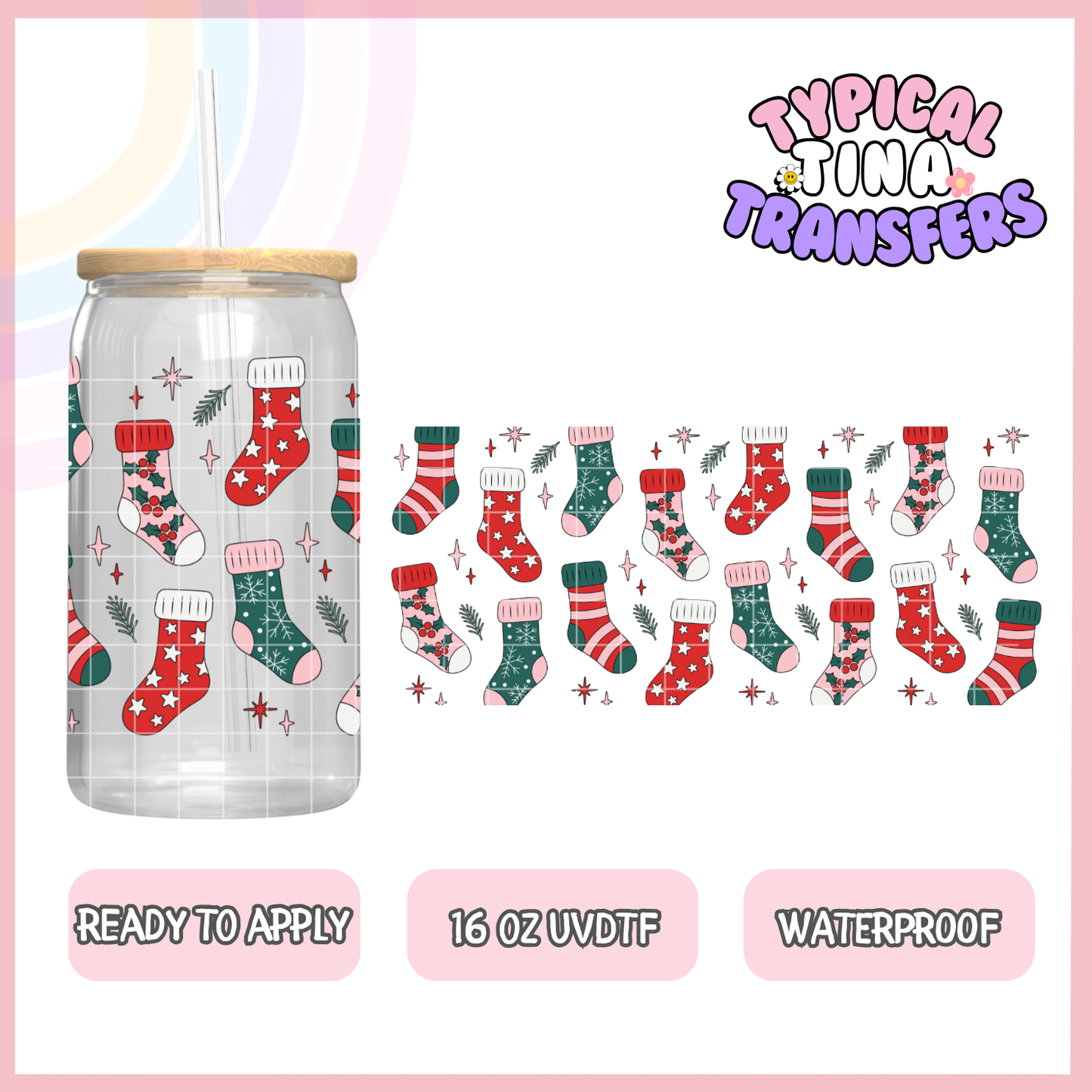 UVDTF #9769 | 16oz UVDTF Wrap | POD