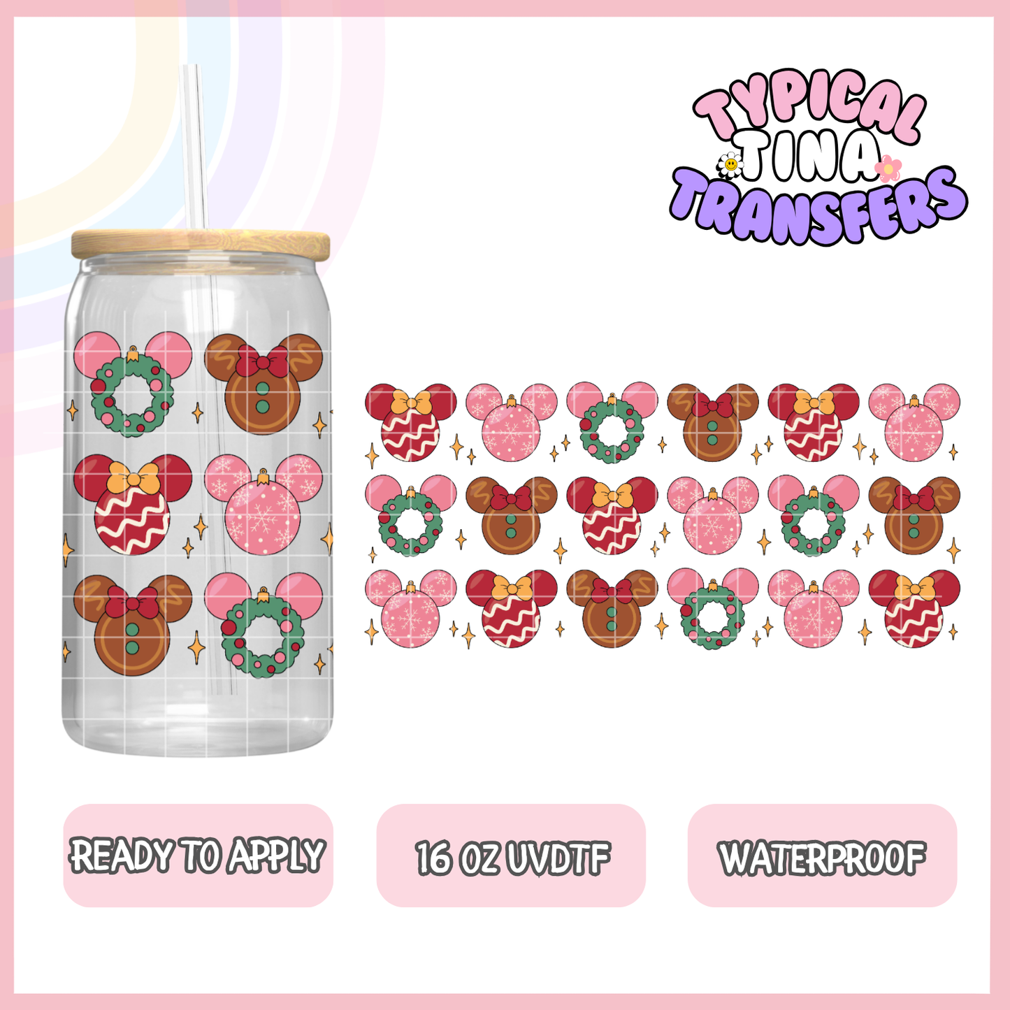 UVDTF #9771 | 16oz UVDTF Wrap | POD