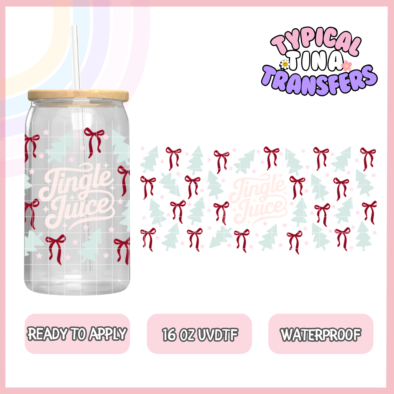 UVDTF #9777 | 16oz UVDTF Wrap | POD