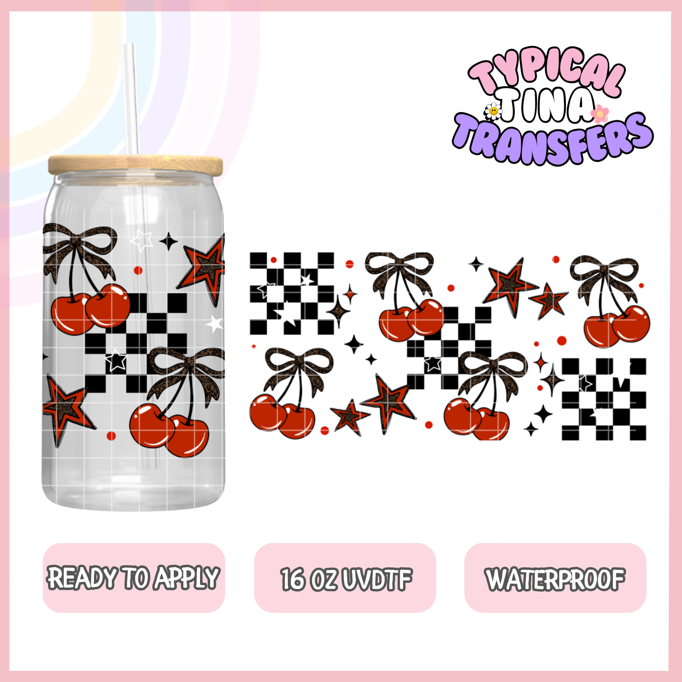 UVDTF #9782 | 16oz UVDTF Wrap | POD