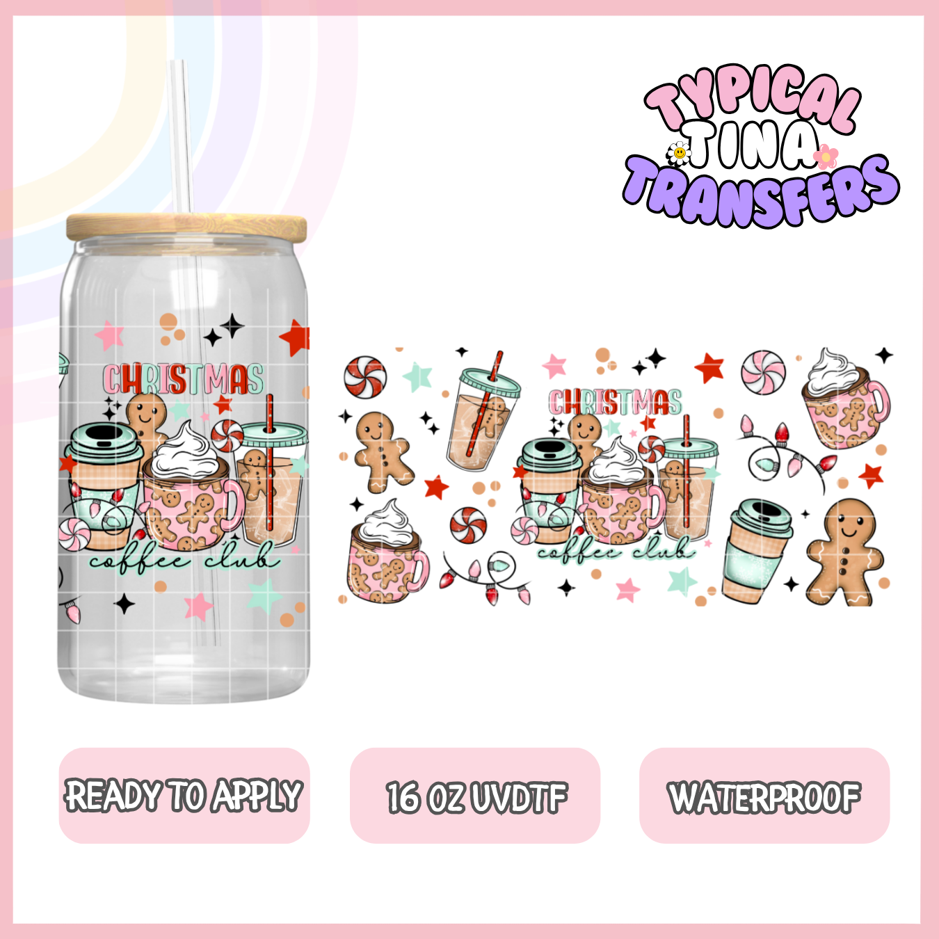 UVDTF #9783 | 16oz UVDTF Wrap | POD