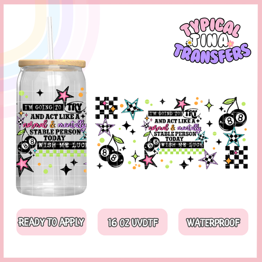 UVDTF #9786 | 16oz UVDTF Wrap | POD