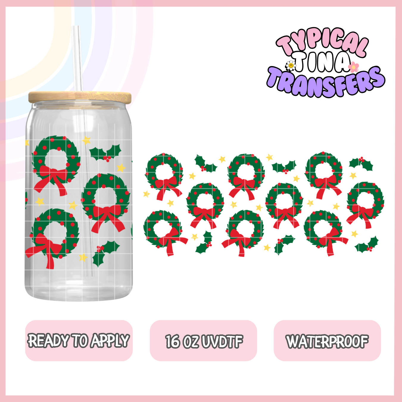 UVDTF #9792 | 16oz UVDTF Wrap | POD