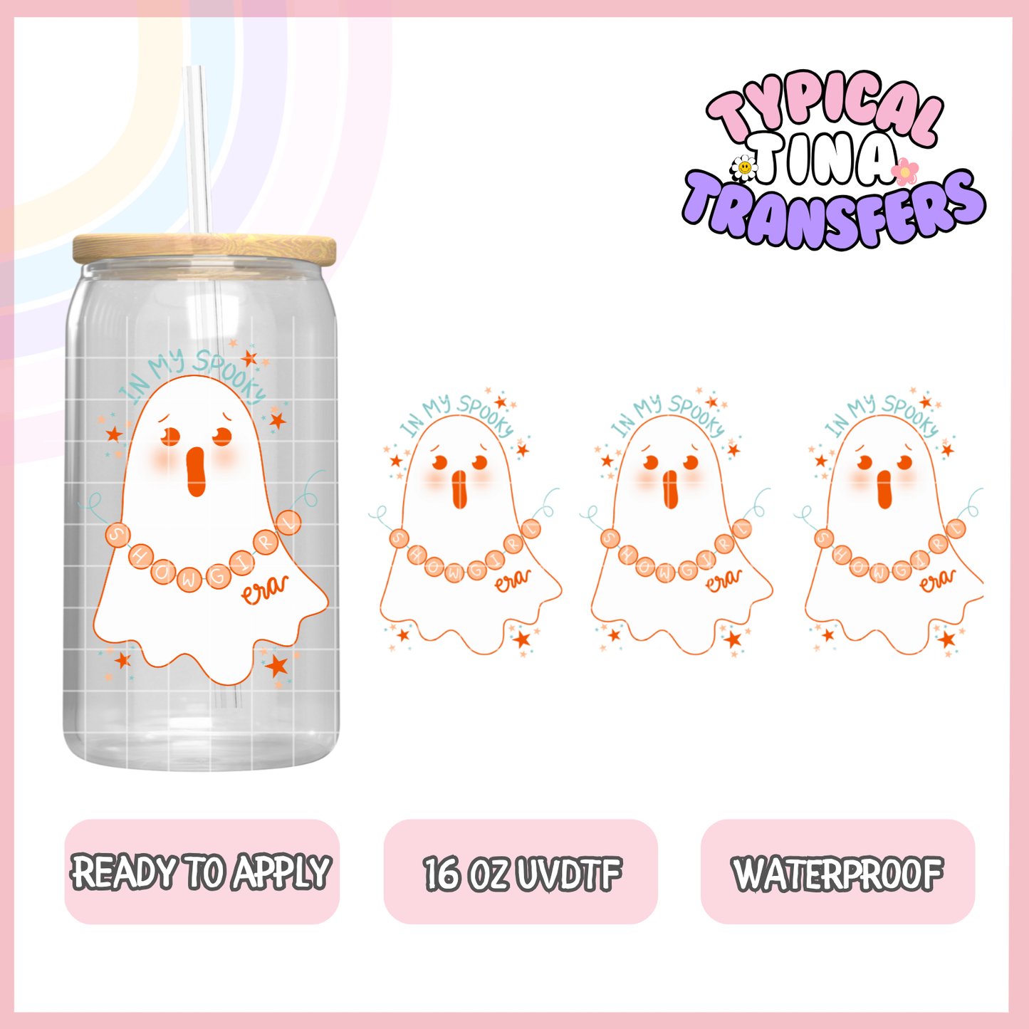 UVDTF #9828 | 16oz UVDTF Wrap | POD