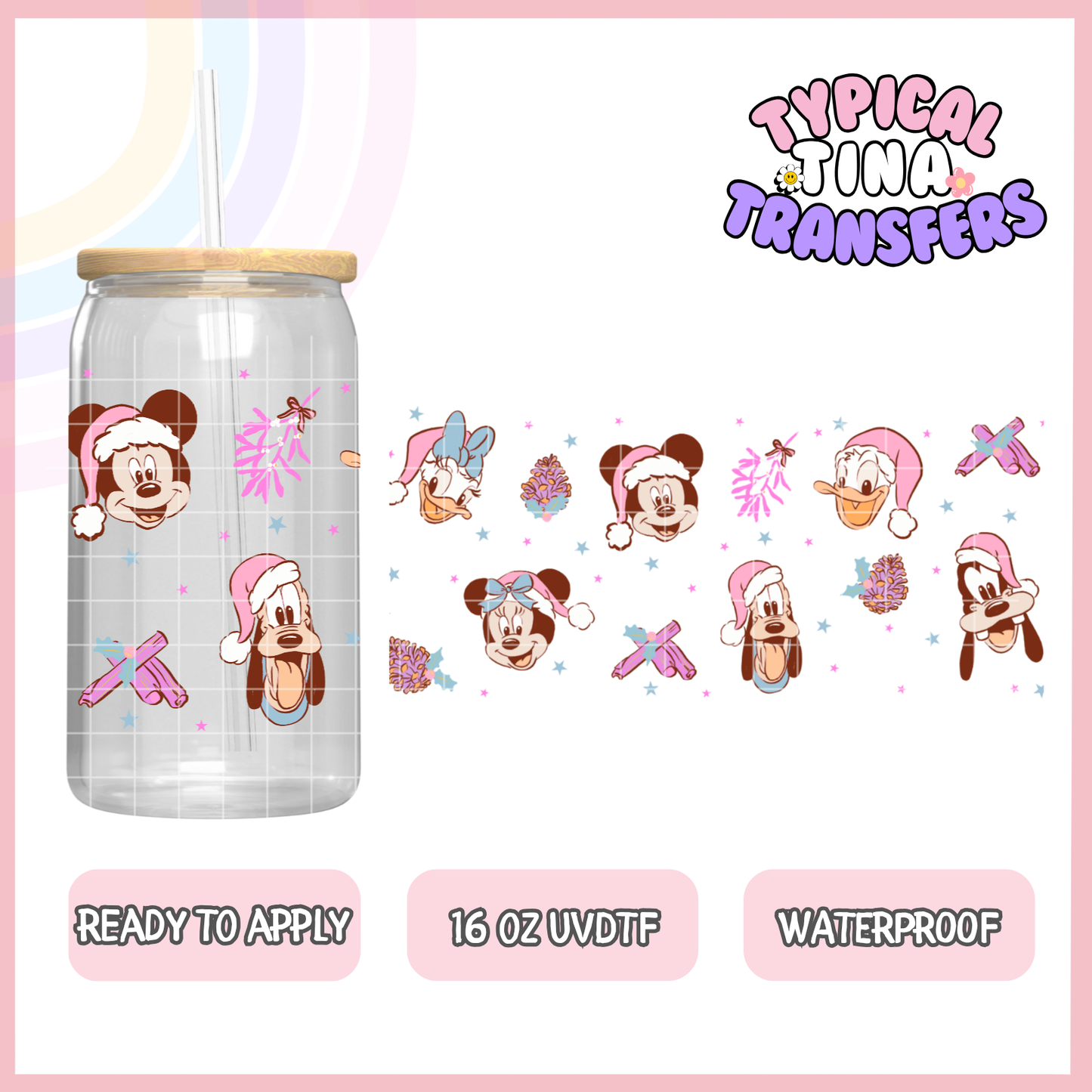 UVDTF #9843 | 16oz UVDTF Wrap | POD