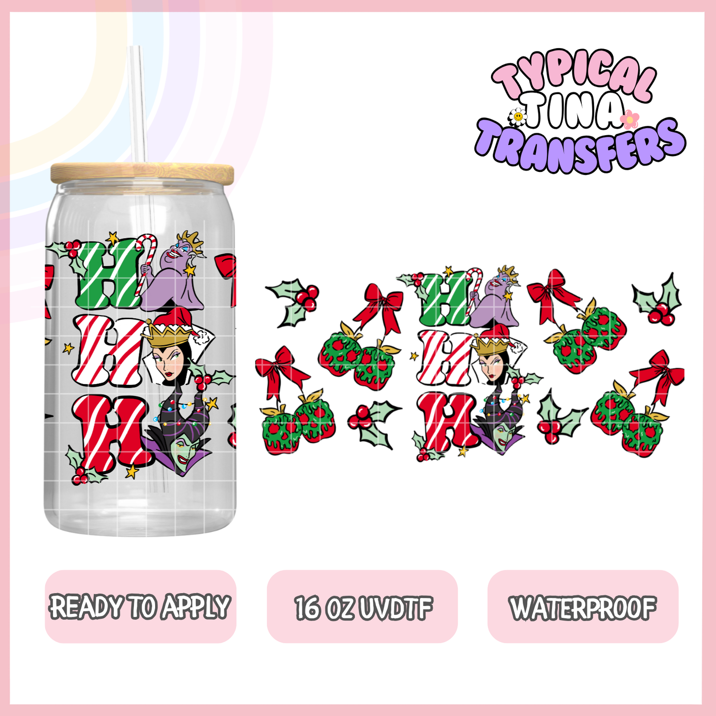 UVDTF #9862 | 16oz UVDTF Wrap | POD