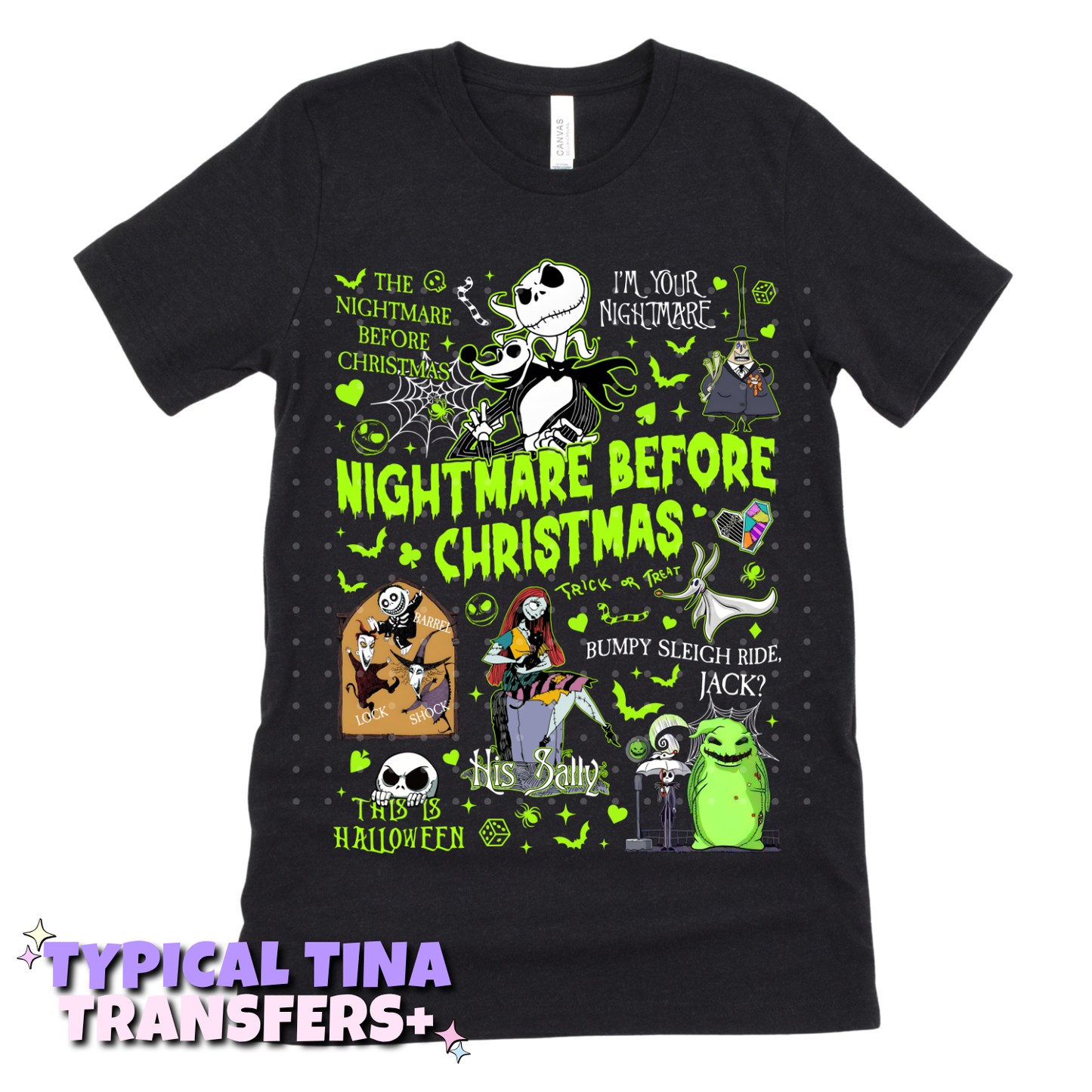 NMBC Bright Green | DTF Transfers | POD