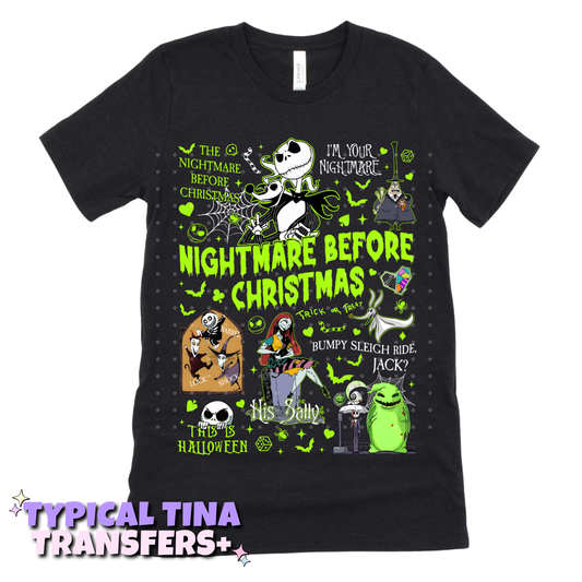 NMBC Bright Green | DTF Transfers | POD