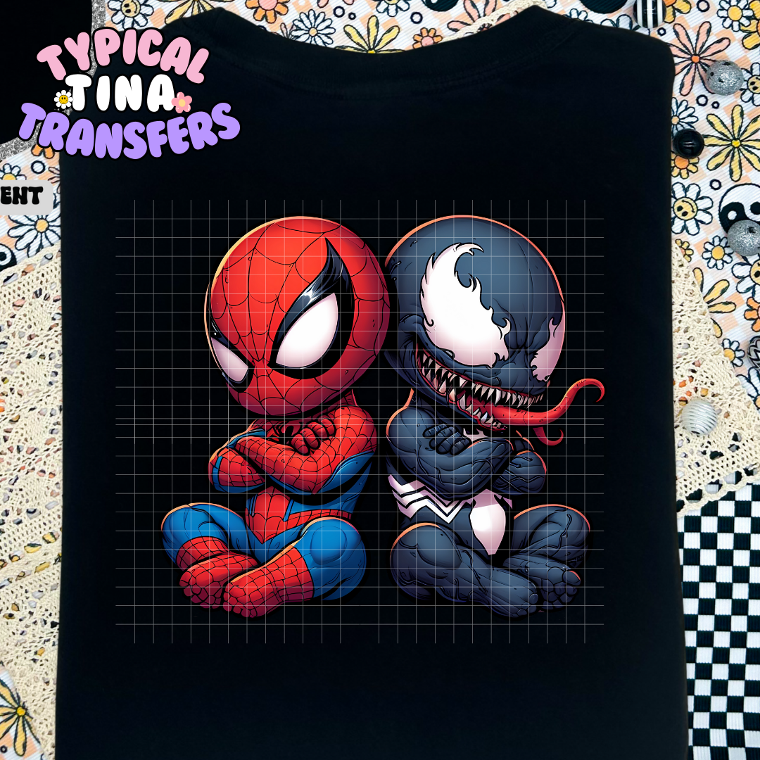 Spidey & Ven | DTF Screen Print | POD