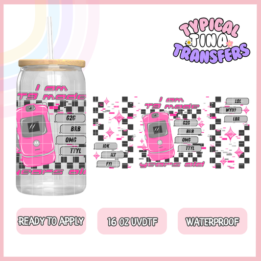 UVDTF #9972 | 16oz UVDTF Wrap | POD